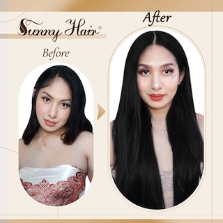 Foto 7 | Foto 7 | Extensiones Con Forma De Pinza Para Cabello Liso Sunny Hair, 35 Cm, 120 G - Venta Internacional.