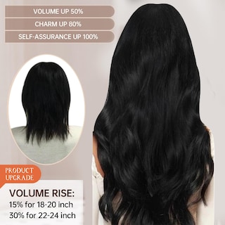 Foto 5 | Foto 5 | Extensiones De Cabello Sunny Hair Pinza En Cabello Humano Liso De 14 Cm - Venta Internacional.