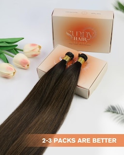 Foto 6 | Foto 6 | Extensiones De Cabello Sunny Hair Genius Weft Human Hair 18 Pulgadas - Venta Internacional.