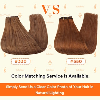 Foto 6 | Foto 6 | Extensiones De Cabello Humano Marrón Cobrizo, Brillo Completo, 40 Cm - Venta Internacional.