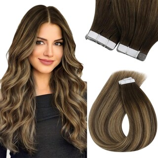 Foto 1 | Foto 1 | Extensiones De Cabello Con Cinta Adhesiva Sunny Hair Balayage Brown #4 Mix #27 - Venta Internacional.