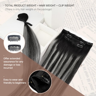 Foto 2 | Foto 2 | Extensiones Con Forma De Pinza, Cabello Humano Sunny Hair Straight Remy - Venta Internacional.
