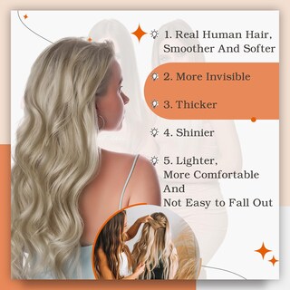 Foto 5 | Foto 5 | Extension De Pelo Full Shine Con Cinta Adhesiva Sobre Cabello Humano Remy De 40 Cm - Venta Internacional.