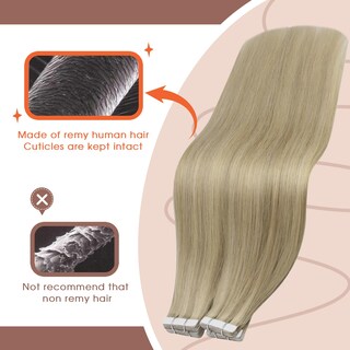 Foto 2 | Foto 2 | Extensiones De Cabello Con Cinta Adhesiva Sunny Hair Golden Blonde 24 Pulgadas - Venta Internacional.