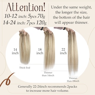Foto 7 | Foto 7 | Extensiones Con Forma De Pinza Para Cabello Liso Sunny Hair, 45 Cm, 120 G - Venta Internacional.