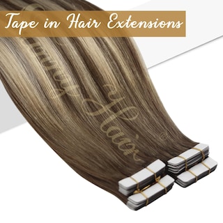 Foto 3 | Foto 3 | Extensiones De Cabello Con Cinta Adhesiva Sunny Hair Blonde Balayage De 14 Pulgadas - Venta Internacional.