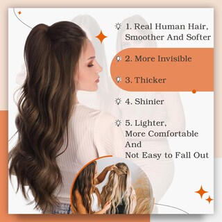 Foto 5 | Foto 5 | Extensiones Remy De Cabello Humano Con Cinta Adhesiva Full Shine, 22 Cm, 50 G - Venta Internacional.