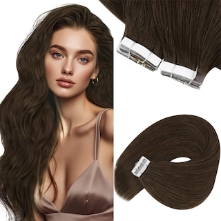 Foto 1 | Foto 1 | Cinta Adhesiva Para El Cabello Sunny Hair Extensions, 20 Unidades, 45 Cm, Color Marrón - Venta Internacional.