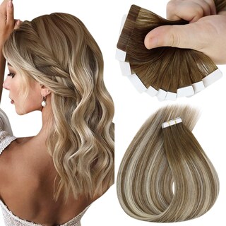 Foto 1 | Foto 1 | Extensiones De Pelo Con Cinta Adhesiva Sunny Hair Ombre Blonde, 25 G, 50 Cm - Venta Internacional.