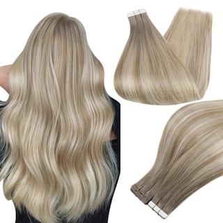 Foto 1 | Foto 1 | Extensiones De Cabello Humano Real Con Cinta Adhesiva, Brillo Total, 18 Cm - Venta Internacional.