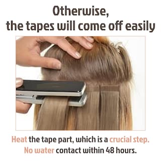 Foto 6 | Foto 6 | Extensiones De Cabello Con Cinta Adhesiva Sunny Hair Straight Human Hair - Venta Internacional.