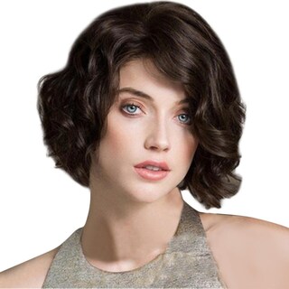 Foto 1 | Foto 1 | Peluca Sintética De Pelo Rizado Marrón Corto Para Mujer Huoguo - Venta Internacional.