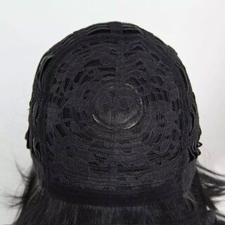 Foto 3 | Foto 3 | Peluca De Fibra Química Genérica Negra De Pelo Largo Liso - Venta Internacional.