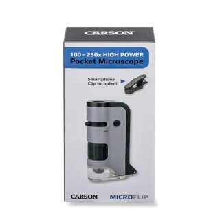Foto 3 | Foto 3 | Microscopio de Bolsillo Carson MP-250 color Gris para Smartphone 100-250x