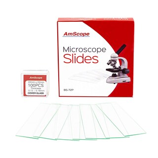 Foto 3 | Foto 3 | Portaobjetos Y Cubierta Para Microscopio, Máscopio De Vidrio, 72 Diapositivas, 100 Cubreobjetos - Venta Internacional.