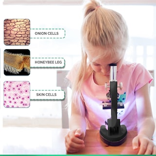Foto 3 | Foto 3 | Microscopio Amscope Serie M30 Stem De 52 Piezas Para Niños Color Negro - Venta Internacional.