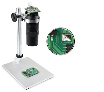 Foto 5 | Foto 5 | Lente De Microscopio Waveshare Con Aumento Óptico De 100x Para Cámara Raspberry Pi Hq - Venta Internacional.