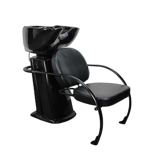 Foto 1 | Foto 1 | Lavacabezas Barberia Estetica Tarja Ceramica Negro C22 Letmex
