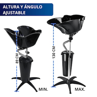 Foto 4 | Foto 4 | Lavacabezas Portátil Estética Peluquería Ecomlab Tarja Salón Negro