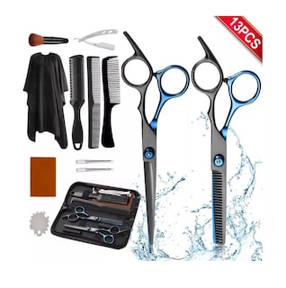 Foto 6 | Foto 6 | Set de Tijeras Profesionales BELUG para Peluquería 13 Piezas