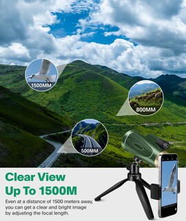 Foto 6 | Foto 6 | Telescopio Monocular Md.life 80x100 Hd Para Adultos Con Trípode - Venta Internacional.