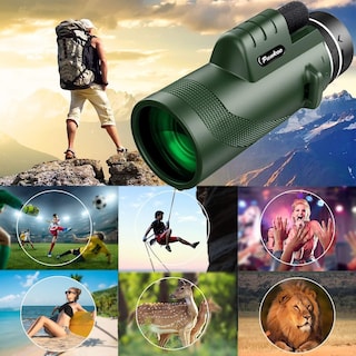 Foto 6 | Foto 6 | Telescopio Monocular Riroma 40x60 Hd Con Adaptador Para Smartphone - Venta Internacional.