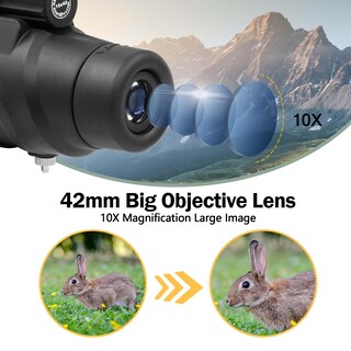 Foto 4 | Foto 4 | Telescopio Monocular Astromania 10x42 Hd K9 Con Prisma Impermeable - Venta Internacional.