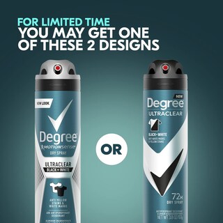 Foto 2 | Foto 2 | Desodorante Antitranspirante en Aerosol Seco Degree Men 110 ml 3 Piezas - Venta Internacional