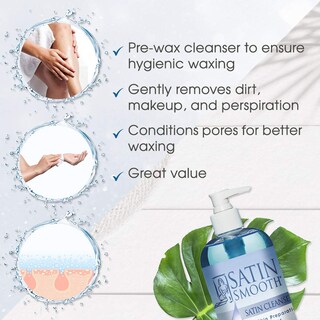 Foto 3 | Foto 3 | Limpiador Satin Smooth Satin Cleanser, Preparado Para La Piel, 480 Ml - Venta Internacional.