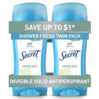 Foto 1 | Foto 1 | Desodorante Antitranspirante Secret Invisible Solid Women 75 Ml X 2 - Venta Internacional.