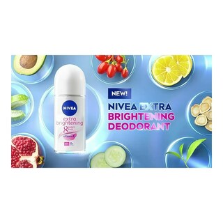 Foto 4 | Foto 4 | Desodorante Nivea Extra Brightening 8 Super Food Vitamina C 50 Ml - Venta Internacional.