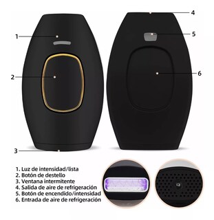 Foto 3 | Foto 3 | Depiladora Láser de Luz Ipl Permanente Belug color Negro