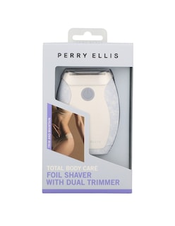 Foto 6 | Foto 6 | Depiladora Perry Ellis de Doble Cuchilla Azul Ipx4 Pl200bl