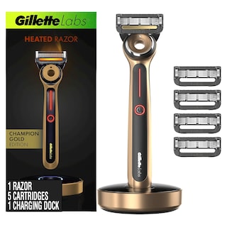 Foto 1 | Foto 1 | Maquinilla De Afeitar Gillette Labs Gold Edition Con 5 Cuchillas De Repuesto - Venta Internacional.