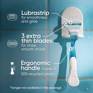 Foto 2 | Foto 2 | Razor Gillette Venus Smooth Para Mujer, 1 Mango Y 2 Recambios - Venta Internacional.