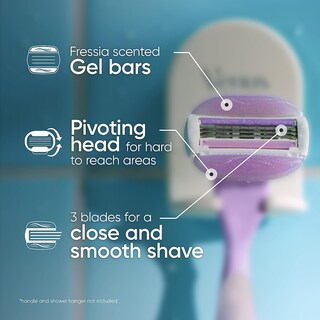 Foto 2 | Foto 2 | Recambios Para Maquinillas De Afeitar Gillette Venus Comfortglide Freesia 4 - Venta Internacional.