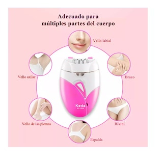 Foto 4 | Foto 4 | Depiladora Eléctrica Portátil Y Recargable por Usb Rosa Wünd