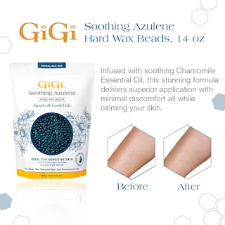 Foto 3 | Foto 3 | Cera Depilatoria Gigi Hard Wax Beads, Suavizante, Azuleno, 960 Ml - Venta Internacional.