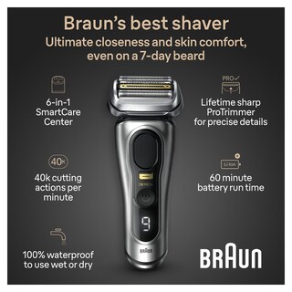 Foto 3 | Foto 3 | Maquinilla De Afeitar Eléctrica Braun Series 9 Pro+ 9567cc Para Hombre - Venta Internacional.