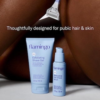 Foto 2 | Foto 2 | Kit De Afeitado Flamingo Pubic Hair Razor Para Mujer Con Gel, 150 Ml - Venta Internacional.
