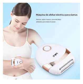 Foto 4 | Foto 4 | Depiladora Eléctrica Lab.g Rasuradora Eléctrica De Mujer, Blanco Dorado