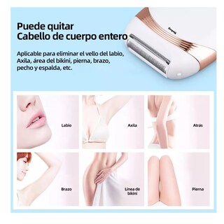Foto 2 | Foto 2 | Depiladora Eléctrica Belug Blanca para Mujer