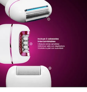 Foto 4 | Foto 4 | Xtellar Depiladora Corporal Eléctrica Recargable E Inalámbrica - Versatilidad Y Comodidad Para Una Piel Perfecta