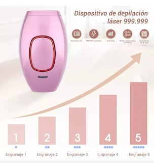 Foto 2 | Foto 2 | Depiladora Profesional Láser Permanente De Luz Pulsada Ipl Sindolor Rosa