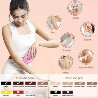 Foto 4 | Foto 4 | Depiladora Profesional Láser Permanente De Luz Pulsada Ipl Sindolor Rosa