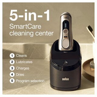 Foto 4 | Foto 4 | Maquinilla De Afeitar Eléctrica Braun Series 9 Pro 9477cc Para Hombre Plateada - Venta Internacional.
