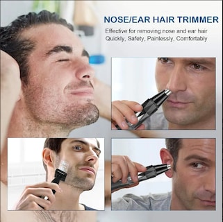 Foto 3 | Foto 3 | Depilador De Nariz Y Oreja Cejas Barba 2 En 1 Usb Recargable