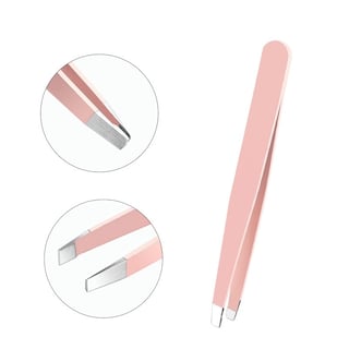 Foto 1 | Foto 1 | Set De Pinzas Faciales Para Cejas, Color Rosa, Para Depilación Encarnada - Venta Internacional.