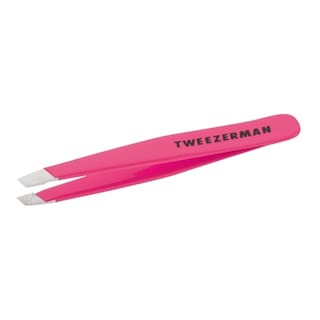 Foto 1 | Foto 1 | Pinza Inclinada de Acero Inoxidable Tweezerman Rosa Neón - Venta Internacional