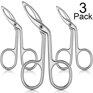 Foto 1 | Foto 1 | Juego De Pinzas Para Cejas Con Forma De Tijera De Punta Recta  Paquete De 3 - Venta Internacional.